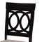 Baxton Studio Lucie Modern and Contemporary Sand Fabric and Dark Brown Finished Wood 7-Piece Dining Set 174-10537-10519-Zoro - alternate 4